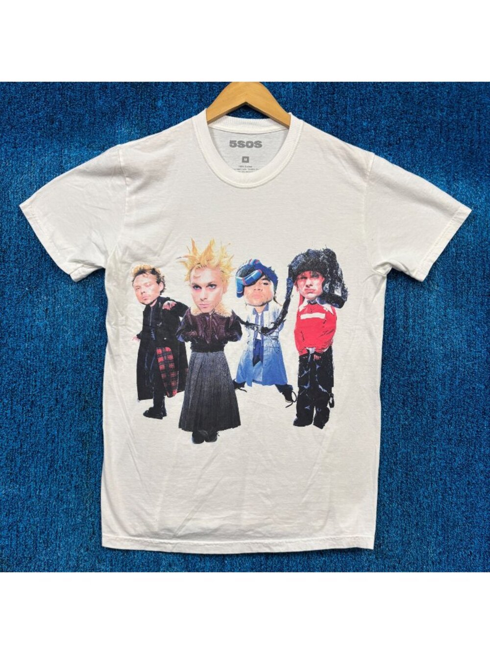 5 Seconds of Summer Everyones A Star Art Pop Punk Band Tee M